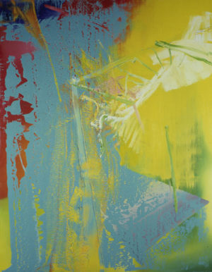 Abbildung: Gerhard Richter: Oldenburg (Abstraktes Bild Nr. 489), 1982, MHK, Neue Galerie, Städtischer Kunstbesitz