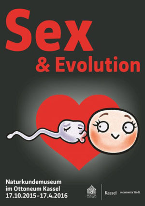 Plakat der Ausstellung Sex und Evolution. Quelle: Stadt Kassel