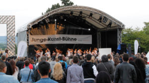 Junge Kunst Bühne Kassel beim Stadtfest