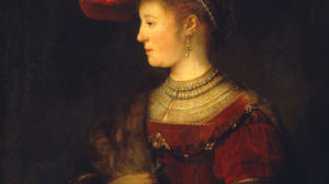 Die Muse mit dem roten Hut